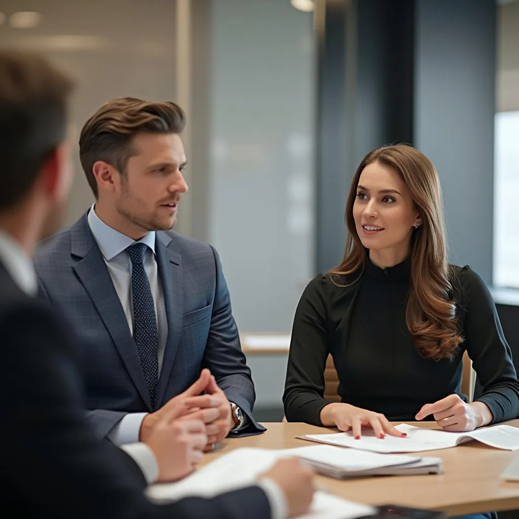 Profesionales en una sesión de formación empresarial